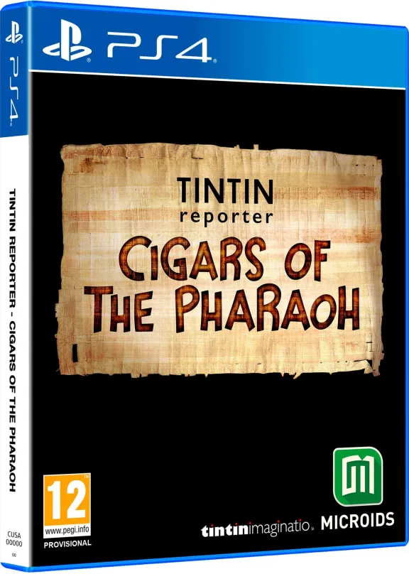 Hra na konzole Tintin Reporter: Cigars of the Pharaoh - PS4