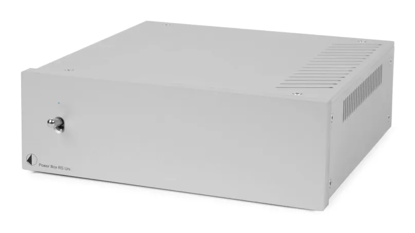 Pro-Ject Power Box RS Uni 1-WAY TT - Lineárny napájací zdroj pre gramofóny (15 V DC) - strieborný