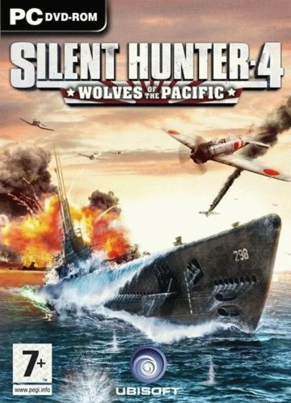 Hra na PC Silent Hunter 4: Wolves of the Pacific, krabicová verzia, žáner: simulátor,
