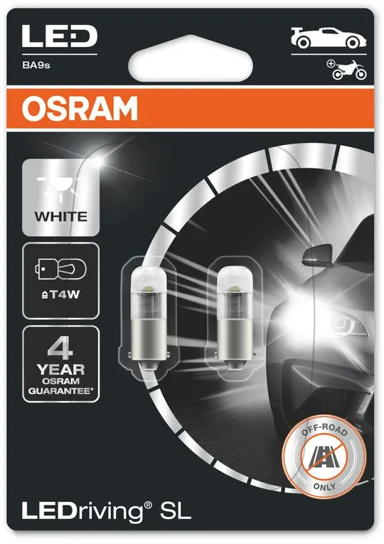 LED autožiarovka OSRAM LEDriving SL T4W Studene biela 6000K 12V dva kusy v balení