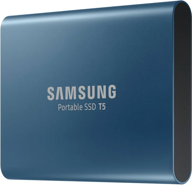 Externý disk Samsung SSD T5 500GB modrý