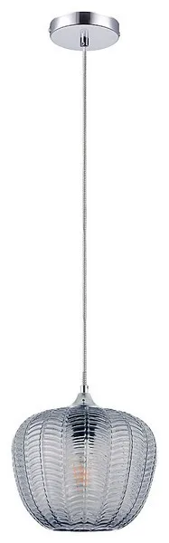 Rabalux 3177 závesné stropné svietidlo Monet 1x40W | E27 - dymová, chróm