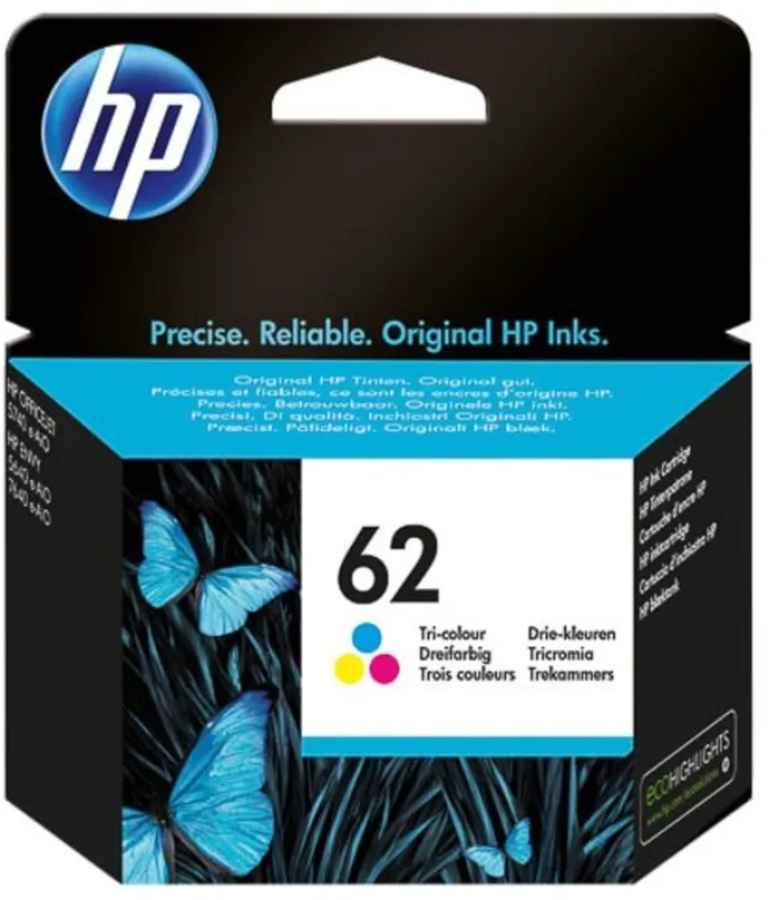 Cartridge HP N9J71AE č. 62, pre tlačiareň HP OfficeJet 250, až 200 strán čiernobiely