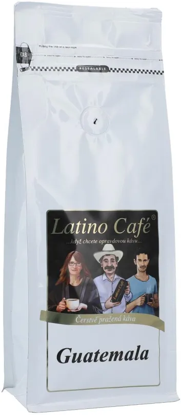 Káva Latino Café Káva Guatemala, mletá 1kg, mletá, 100% arabica, pôvod Guatemala, miest