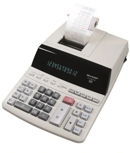 Kalkulačka SHARP EL 2607 PG sivá