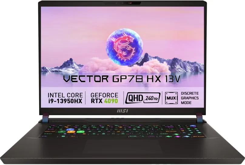 Herný notebook MSI Vector GP78HX 13VI-467SK