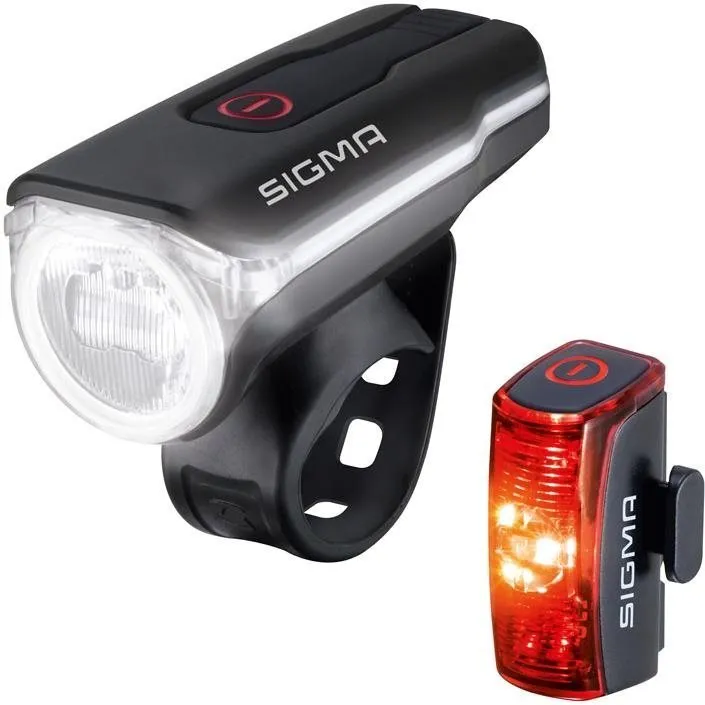 Svetlo na bicykel Sigma Aura 60 USB + Infinity
