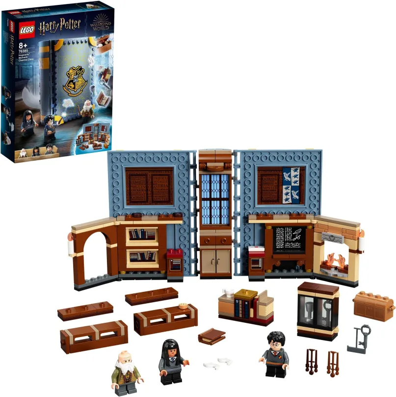 LEGO stavebnica LEGO® Harry Potter™ 76385 Kúzelné momenty z Rokfortu: Hodina kúzelných formulí