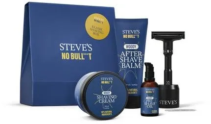 Pánska kozmetická sada STEVES No Bull*** Klasik Shaving Box 250 ml