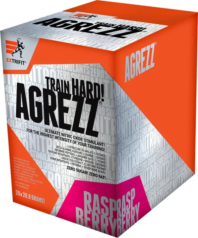 Anabolizér Extrifit Agrezz 20 x 20,8 g malina