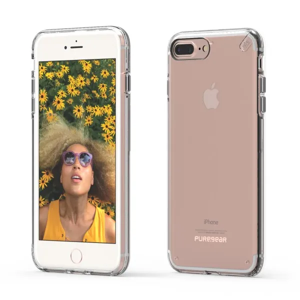 PureGear Slim Shell Case pre iPhone 7/8 Plus - transparentná