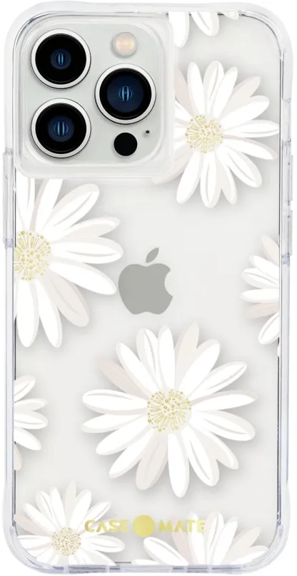 Kryt na mobilný telefón Case Mate Tough Print Glitter Daisies iPhone 13 Pro, pre Apple iPh