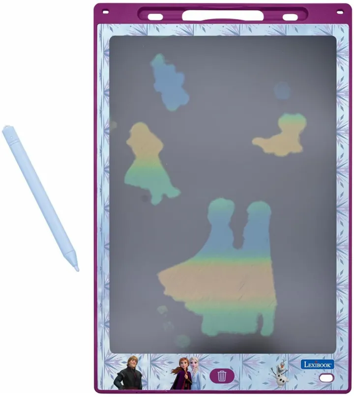 Elektronická kresliaca tabuľka Lexibook Kresliaci tablet s E-inkom Ľadové kráľovstvo
