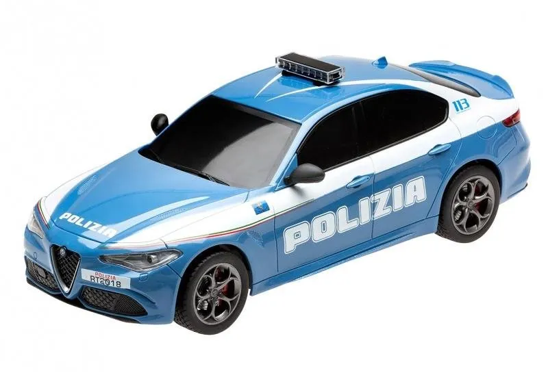 RC auto RE.EL Toys Alfa Romeo Giulia Polícia