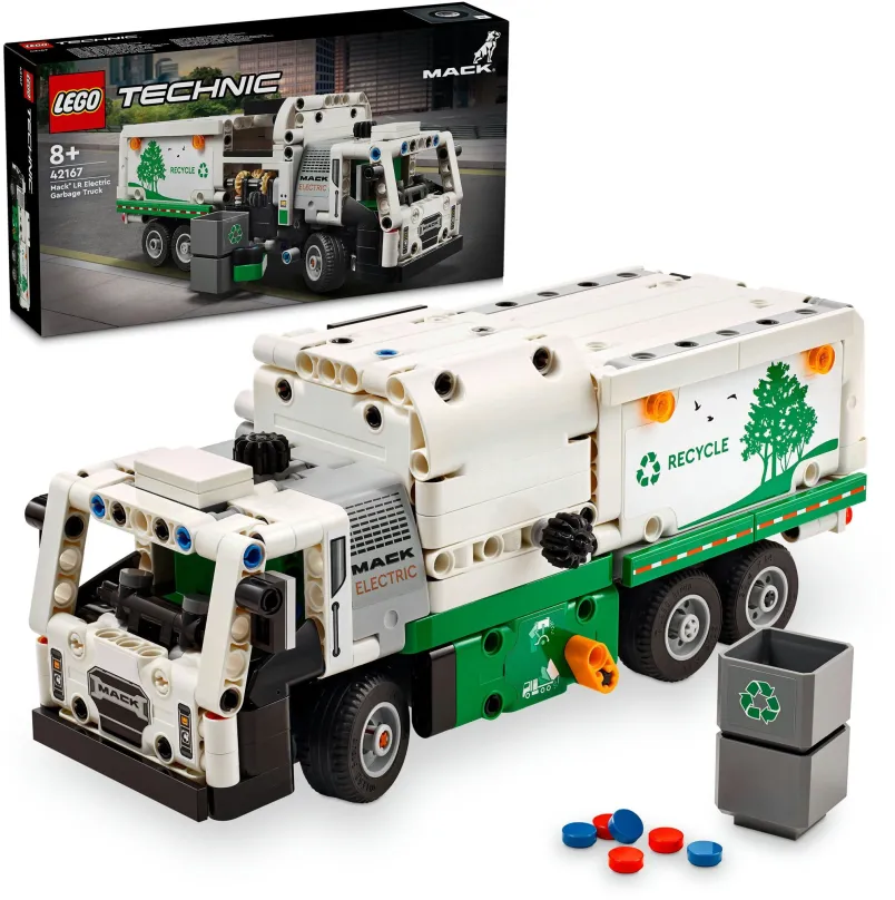 LEGO stavebnica LEGO® Technic 42167 Smetiarske vozidlo Mack® LR Electric