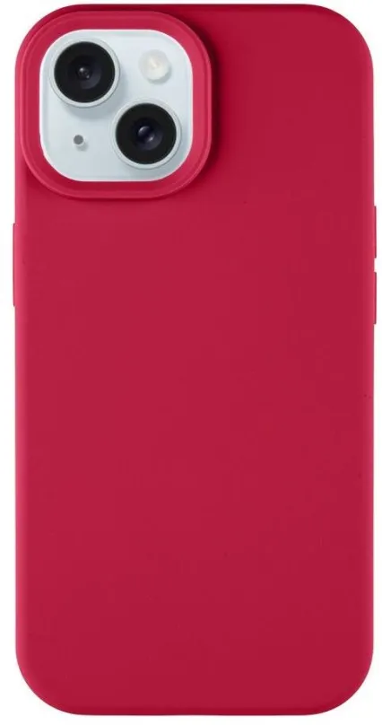 Kryt na mobil Tactical Velvet Smoothie Kryt pre Apple iPhone 15 Sangria