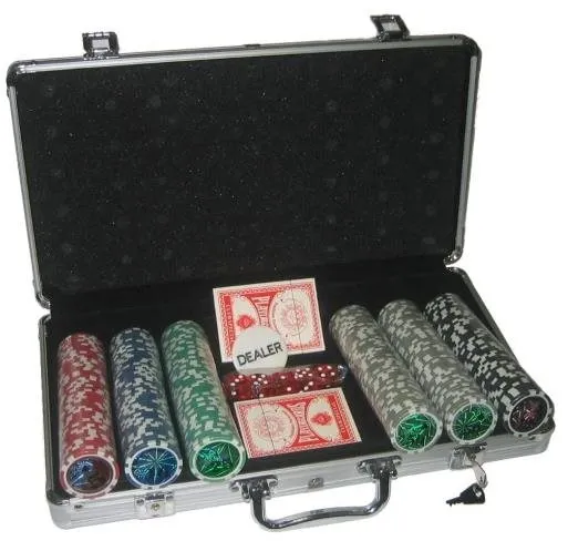 Kartová hra MASTER 300 v kufríku Deluxe s označením hodnôt