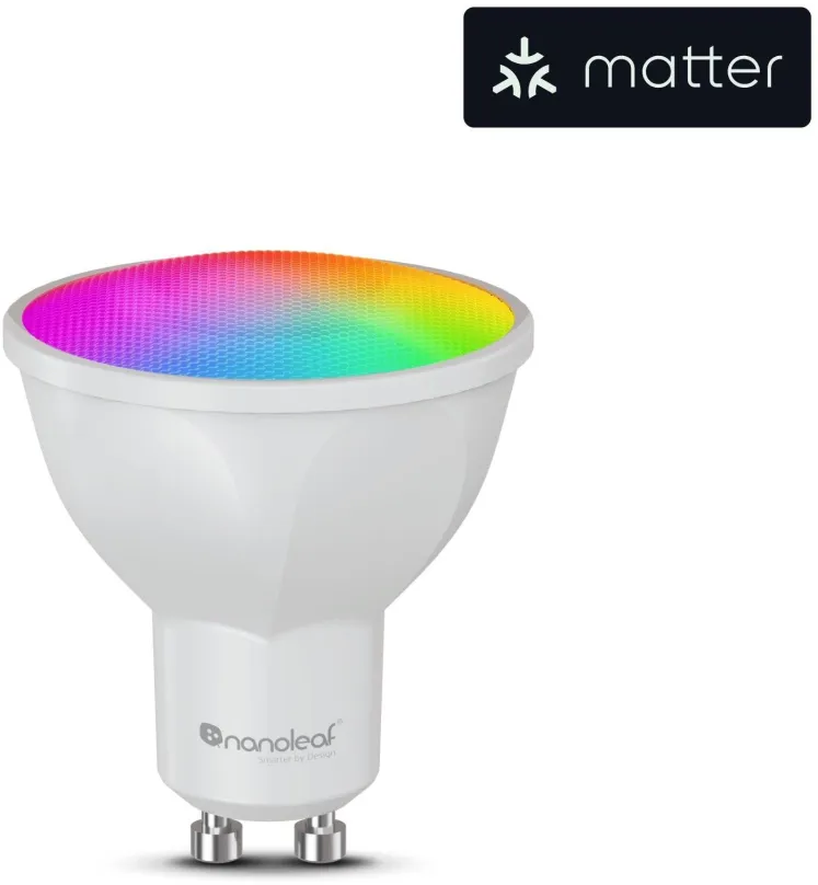 LED žiarovka Nanoleaf Essentials Smart Matter GU10 Bulb