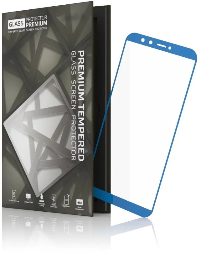 Ochranné sklo Tempered Glass Protector rámčekové pre Huawei Mate 10 Pre Modré
