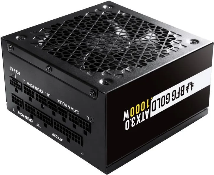 Počítačový zdroj BitFenix BFG Gold 1000W, 1000W, ATX, 80 PLUS Gold, účinnosť 90%, 4 ks PCI