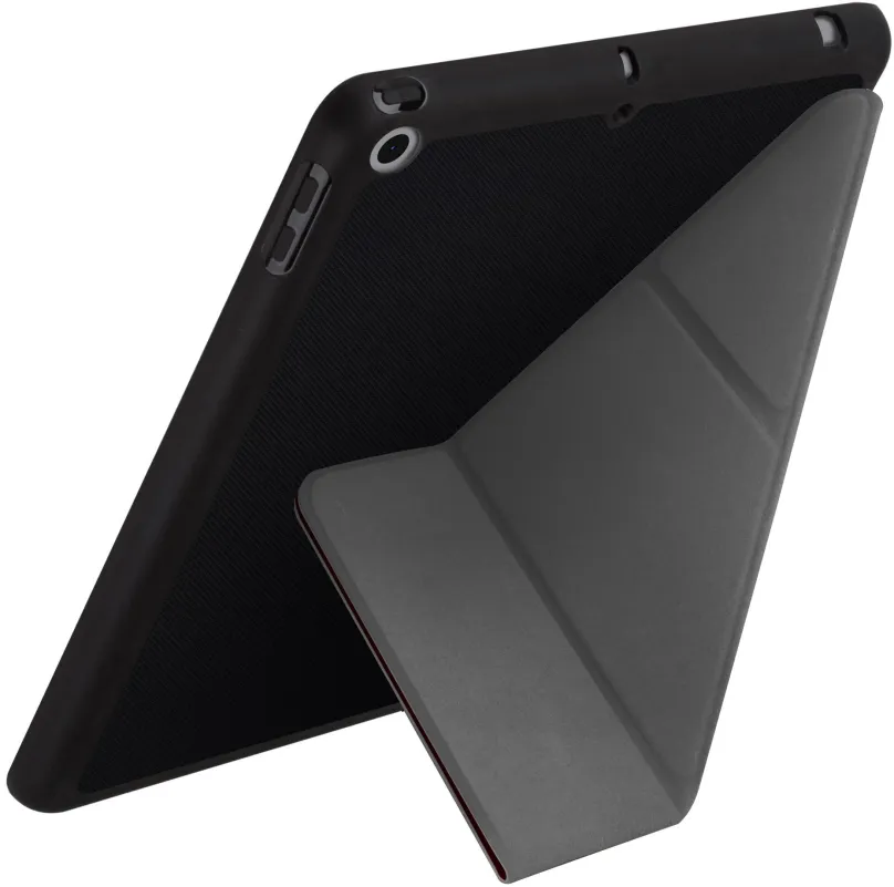 Púzdro na tablet UNIQ Transforma Rigor púzdro pre iPad 10.2" (2021/2020/2019), ebony (black)
