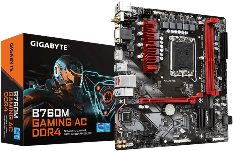 Základná doska GIGABYTE B760M GAMING AC DDR4