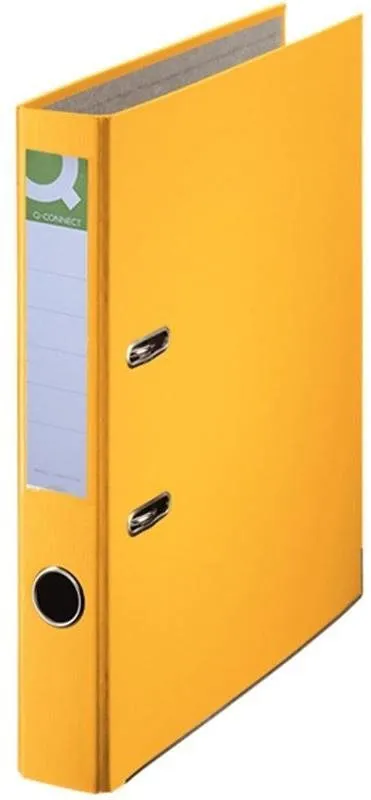 Šanón Q-CONNECT Master A4 50 mm žltý