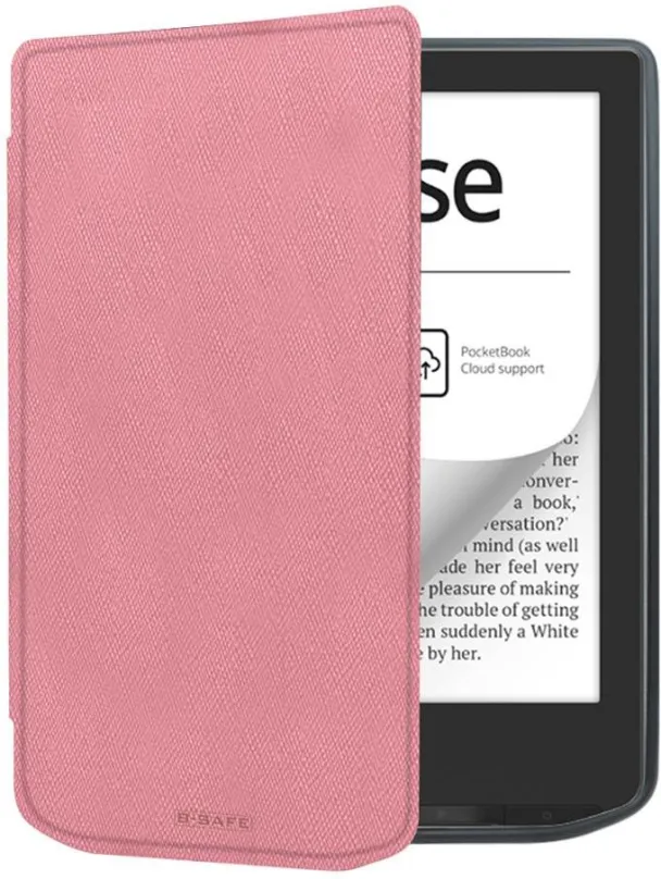 Puzdro na čítačku kníh B-SAFE Lock 3510, pre PocketBook 629/634 Verse (Pro), ružové