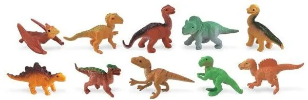 Vzdelávacie sada Safari Ltd. Tuba - Mláďatá dinosaurov
