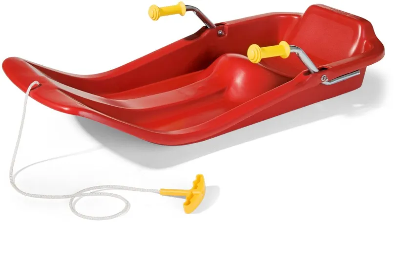 Boby Rolly Toys Jetstar červené, ovládanie pomocou páčok, brzdenie pomocou páčok, vyrobené