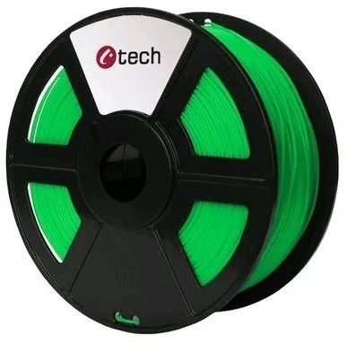 Filament C-TECH Filament ABS fluorescenčná zelená
