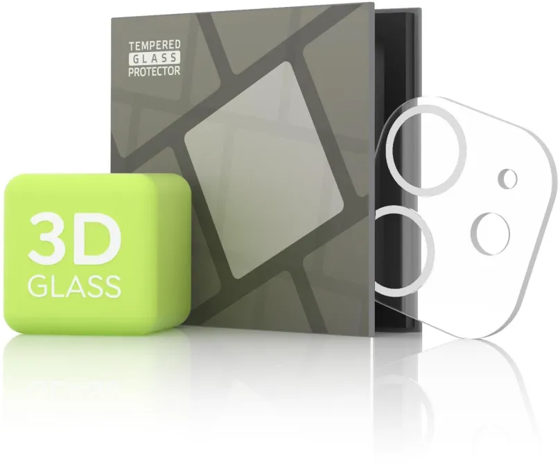 Ochranné sklo na objektív Tempered Glass Protector pre kameru iPhone 12, strieborná