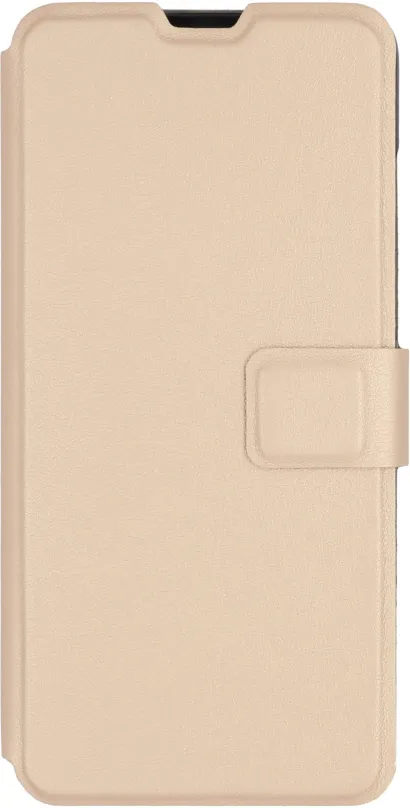 Puzdro na mobil Iwill Book PU Leather Case pre Huawei P30 Lite Gold