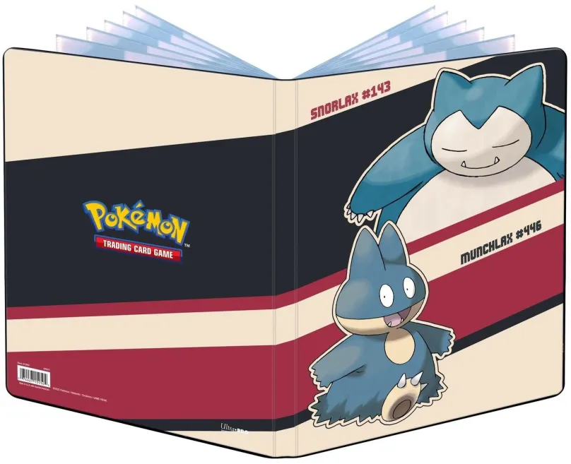 Zberateľský album Pokémon UP: GS Snorlax Munchlax - A4 album na 180 kariet