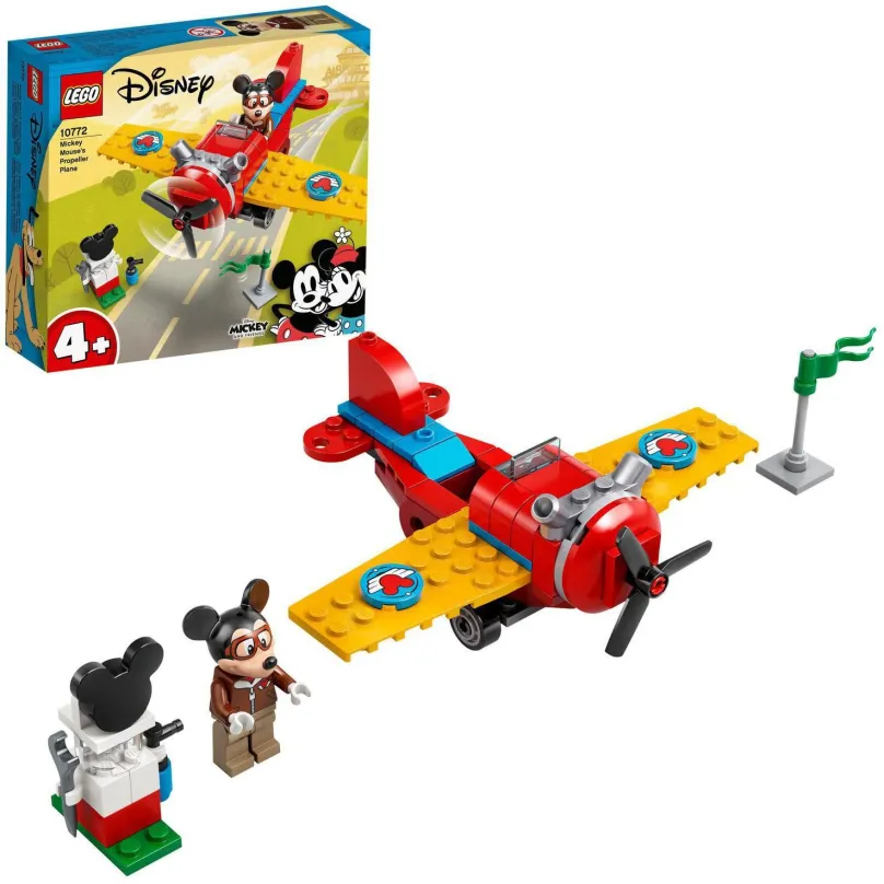 LEGO stavebnica LEGO® | Disney Mickey and Friends 10772 Myšiak Mickey a vrtuľové lietadlo