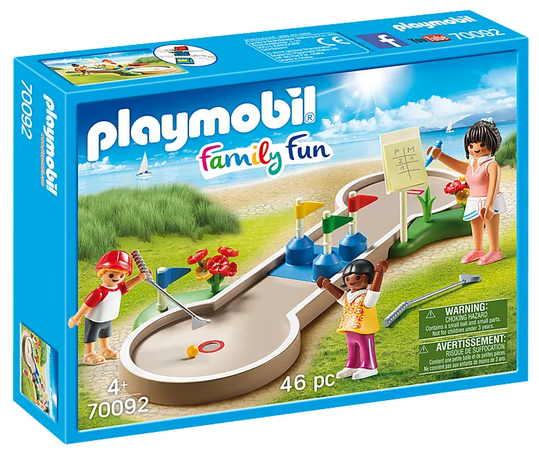 PLAYMOBIL® Family Fun 70092 Minigolf