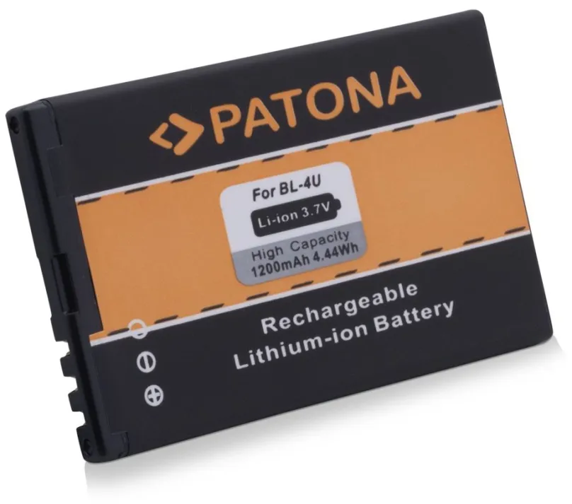 Batérie pre mobilný telefón Paton pre Nokia BL-4U 1200mAh 3,7V Li-Ion