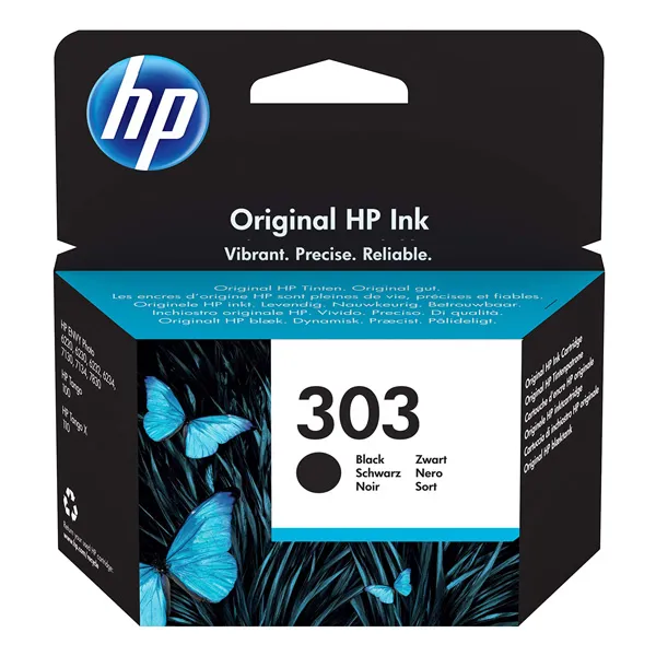 HP originálny ink T6N02AE, HP 303, čierna, 200str., HP ENVY Photo 6230, 7130, 7134, 7830