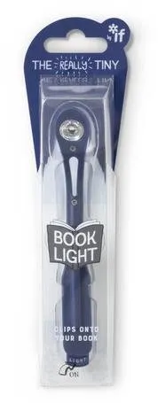 Lampička na čítanie s klipom LED lampička na čítanie Tmavo modrá