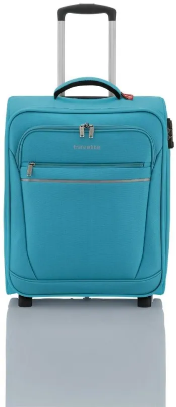 Cestovný kufor Travelite Cabin 2W S Turquoise