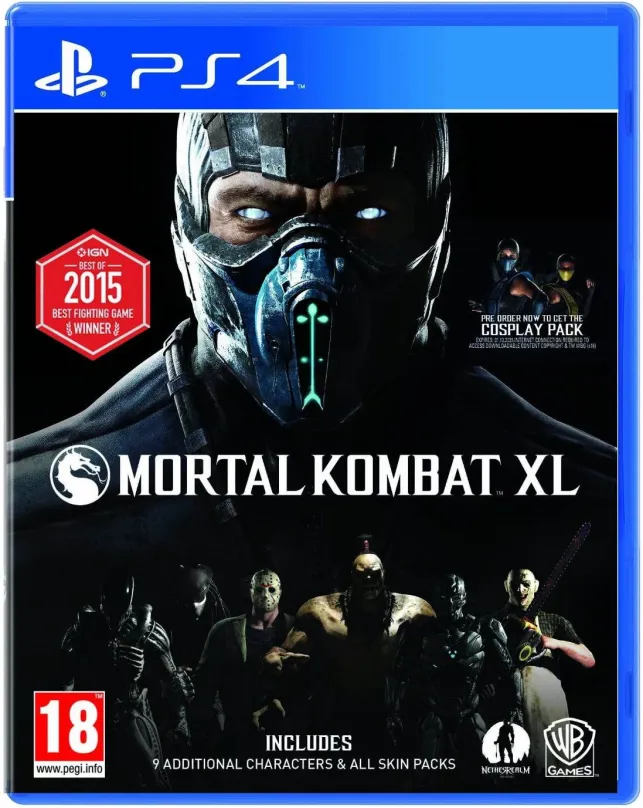 Hra na konzole Mortal Kombat XL - PS4