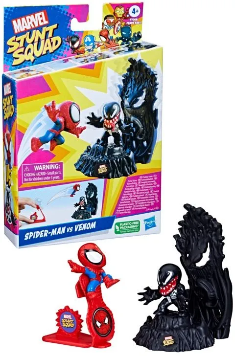 Figúrky Marvel Stunt a Squad Spider-Man vs. Venom figúrky