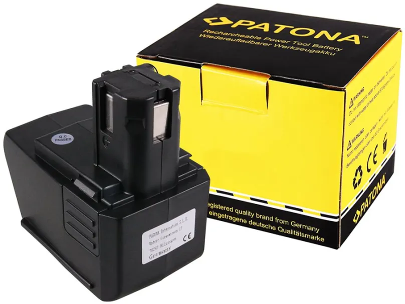 Nabíjacie batérie pre aku náradia Paton pre Hilti 9,6V 3500mAh Ni-Mh SF100, SBP10,265605