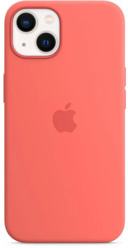 Kryt na mobil Apple iPhone 13 Silikónový kryt s MagSafe pomelovo ružový