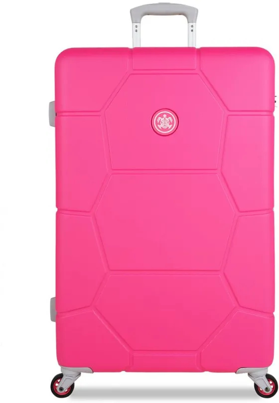 Cestovný kufor Suitsuit TR-1248/3-L ABS Caretta Hot Pink