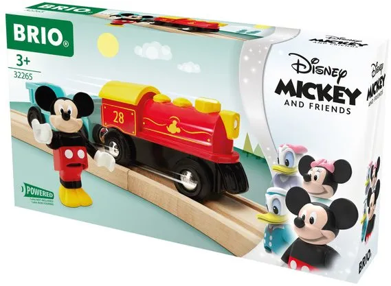 Vláčkodráha Brio World 32265 Vlak na batérie Myšiaka Mickeyho