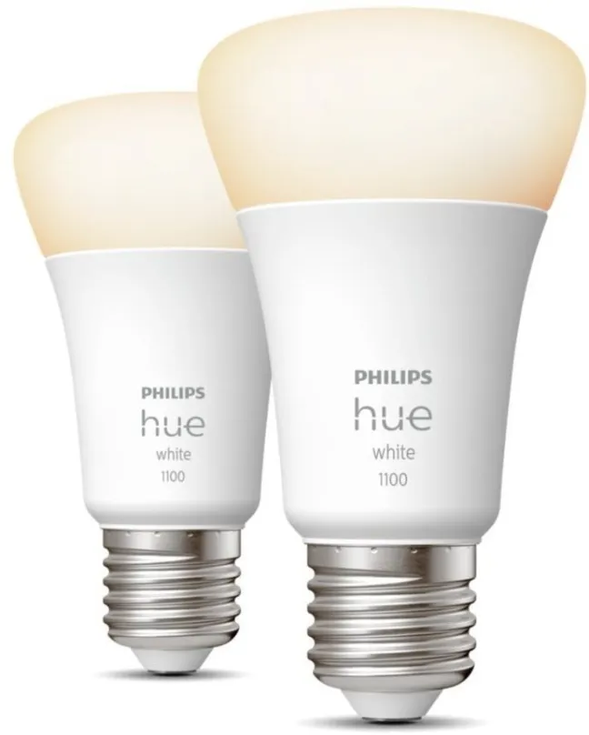 LED žiarovka Philips Hue White 9.5W 1100 E27 2ks