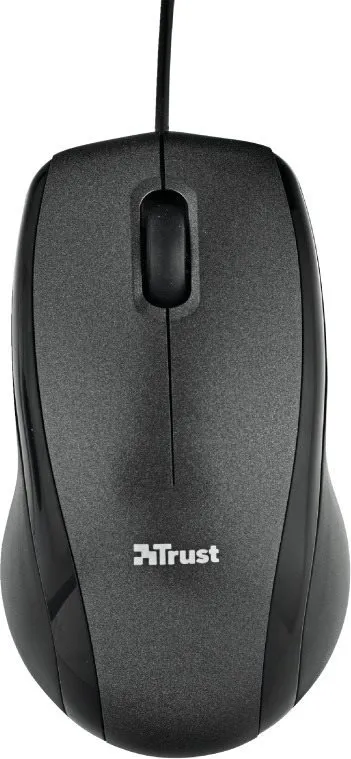 Myš Trust Carve Wired Mouse, drôtová, optická, symetrická, pripojenie cez USB, citlivosť