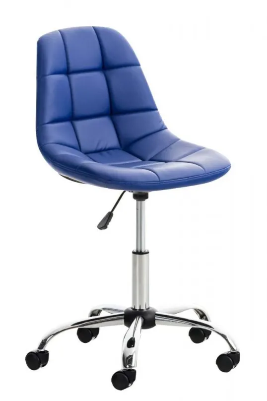 Kancelárska stolička BHM GERMANY Emil, modrá
