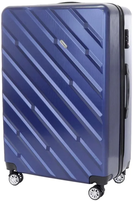 Cestovný kufor T-class TPL-7001, vel. XL, TSA zámok, rozšíriteľné, (modrá), 75 x 48 x 32cm